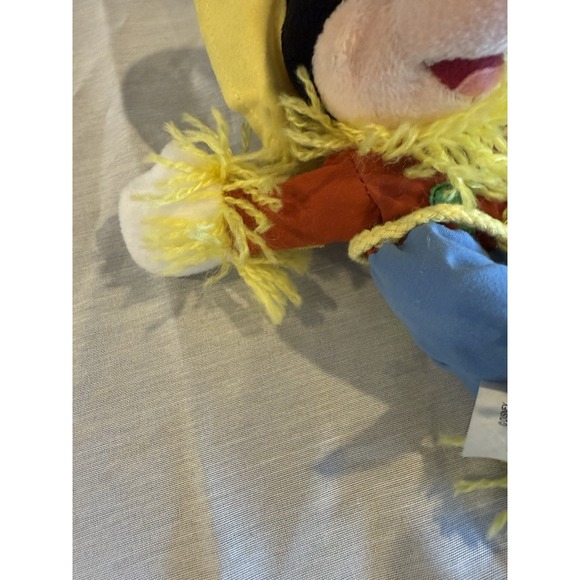 Vintage Mouseketoys Disney Scarecrow Mickey Bean Bag Plush 9" with Tag - Picture 6 of 6